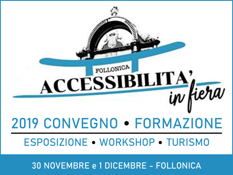 convegno accessibilità in fiera Follonica