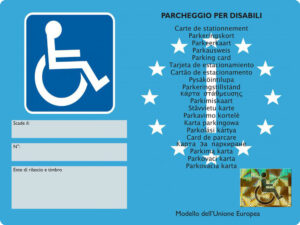 contrassegno disabili