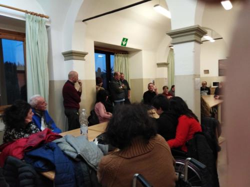 incontro a Villa il Sorriso con l'imprenditore Marco Bartoletti